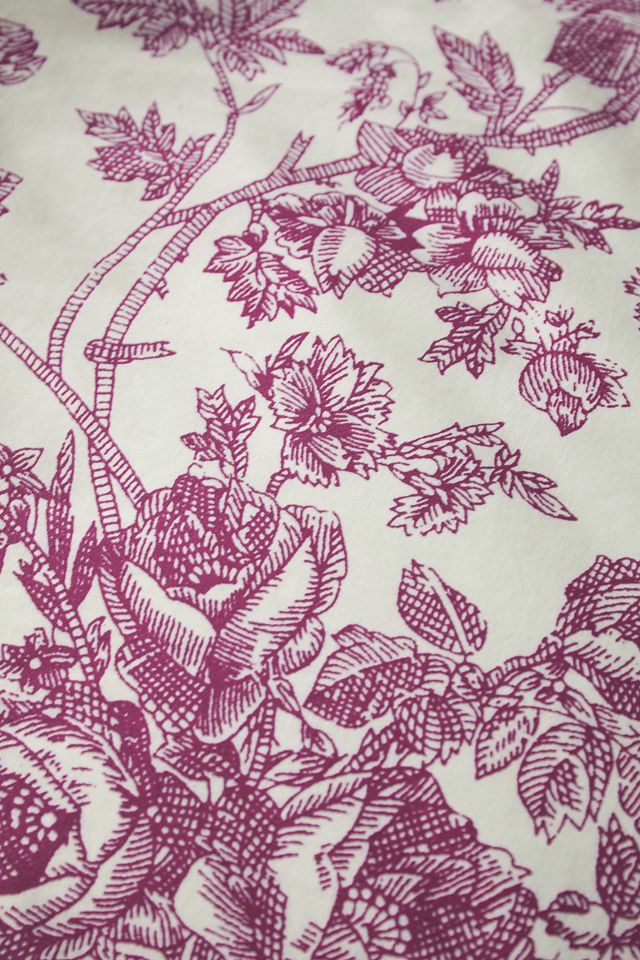 Pink Toile Duvet Set #5