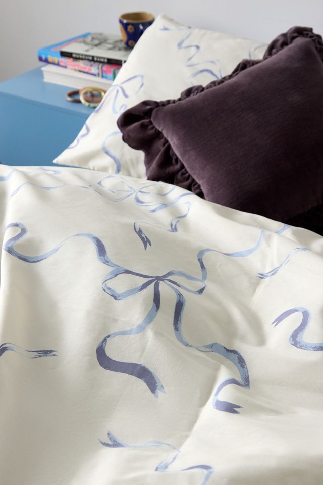 Painted Bows Duvet Set
