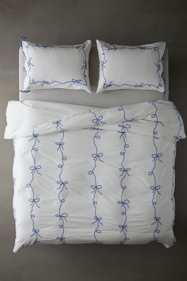 Lacey Bows Duvet Set #1