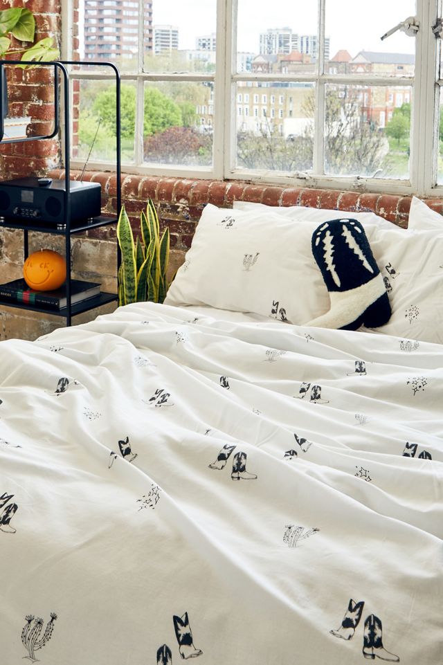 Western Boot Duvet Set #1
