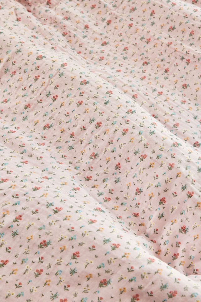 Rosie Floral Cosy Crinkle Duvet Set #2