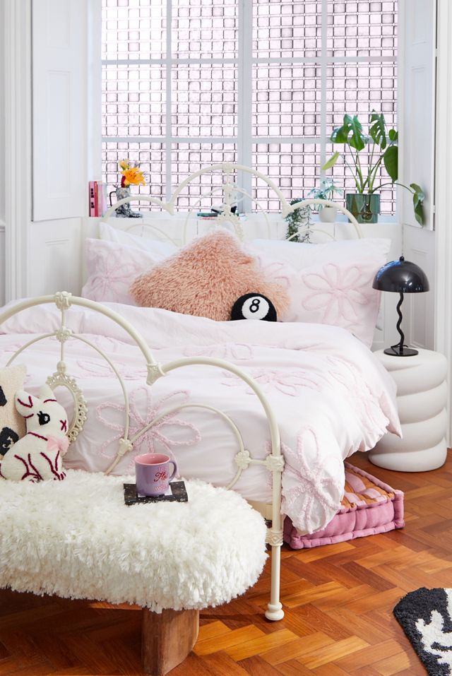 Tufted Flower Duvet Set #3