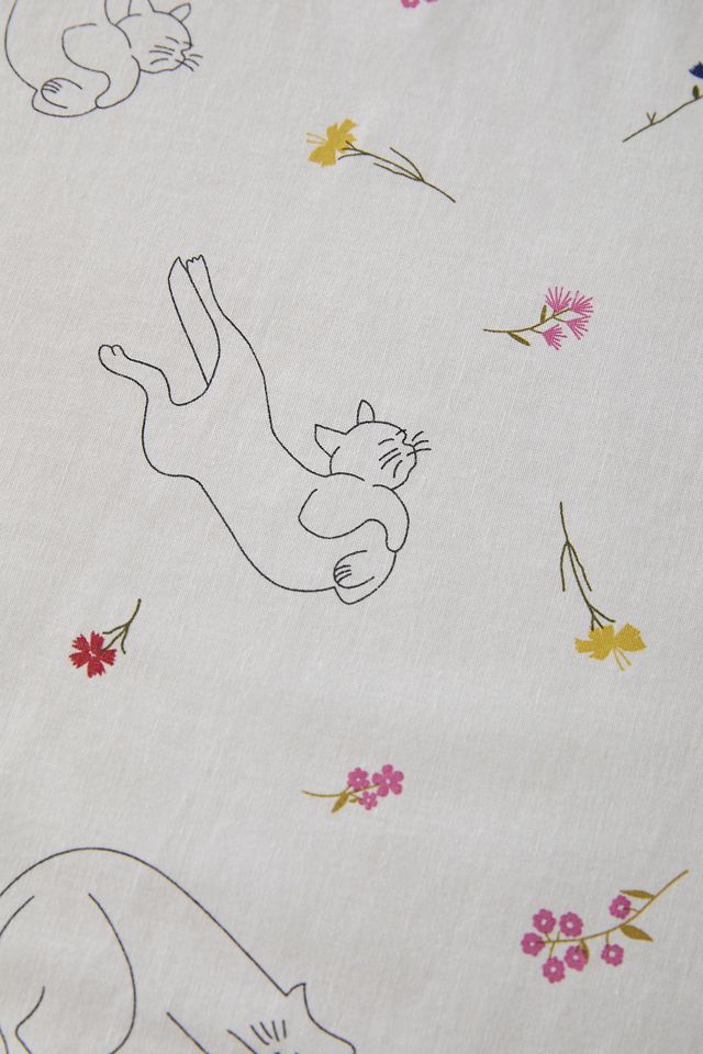 Sleepy Cat Duvet Set #2