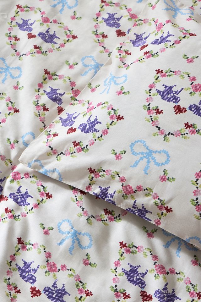 Ensemble de Couette Double Oiseaux d'Amour #5