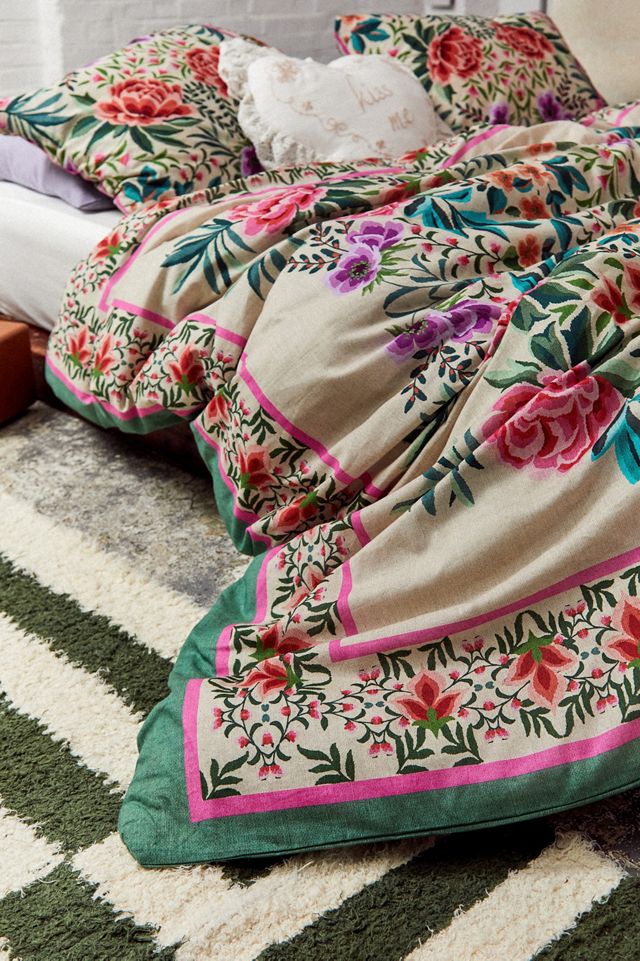 Evelyn Floral Duvet Set #1