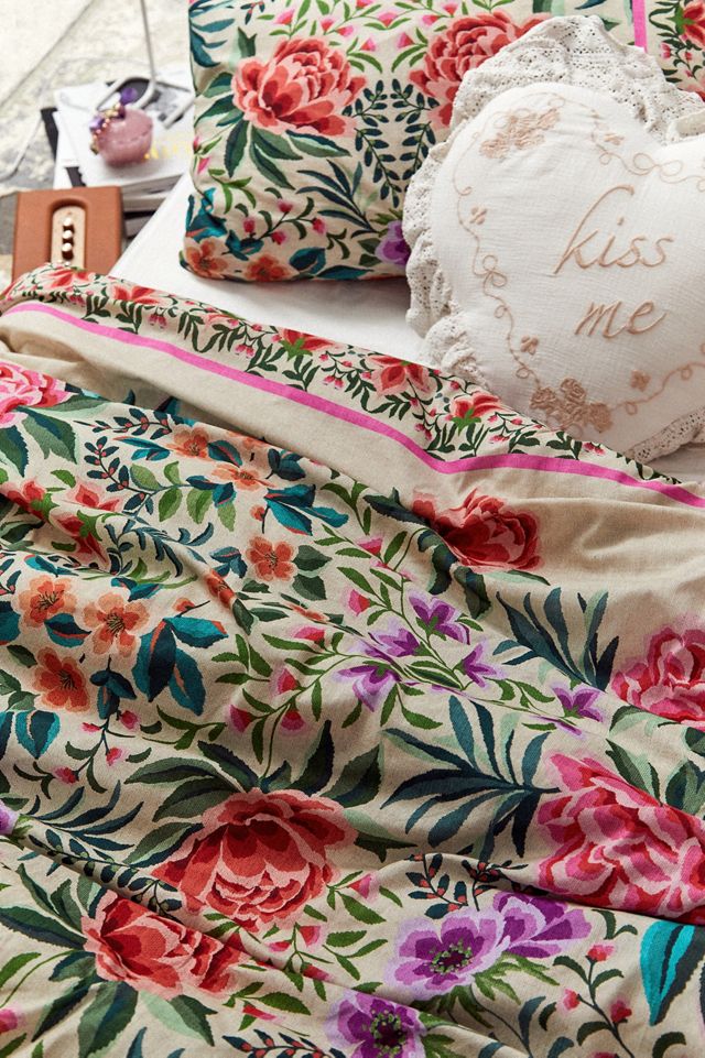 Evelyn Floral Duvet Set #2