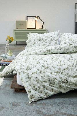 Green Mystic Creatures Duvet Set