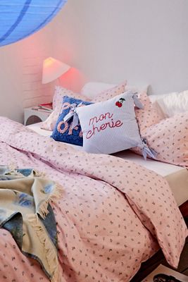 Pink Sophie Floral Bettbezug Set