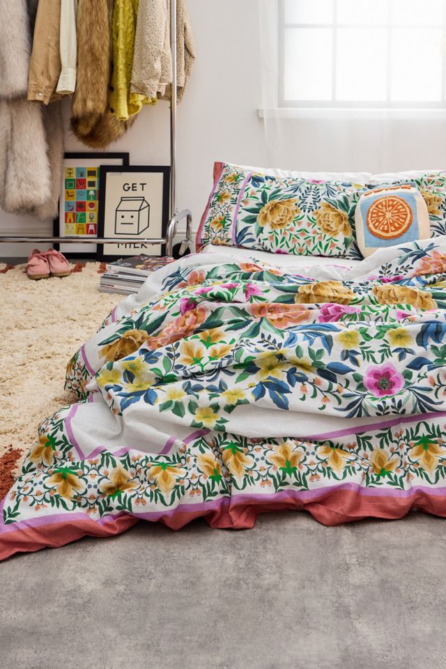 Evelyn Floral Duvet Set #1