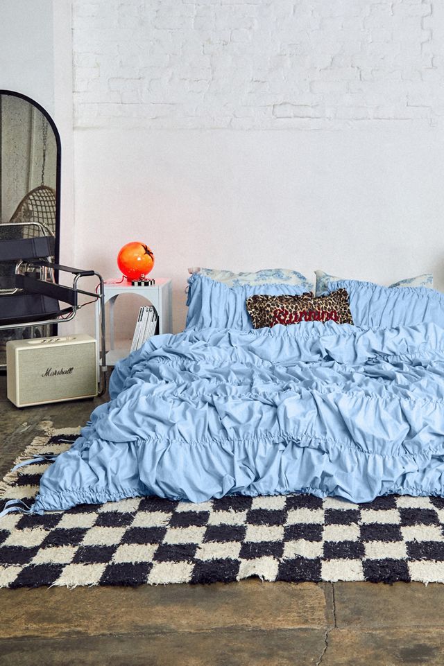 Sky Blue Cinched Duvet Set #2