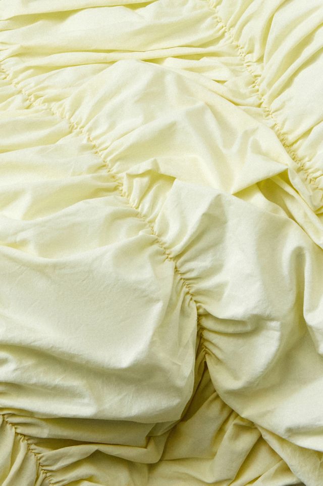 Buttermilk Cinched Duvet Set #4