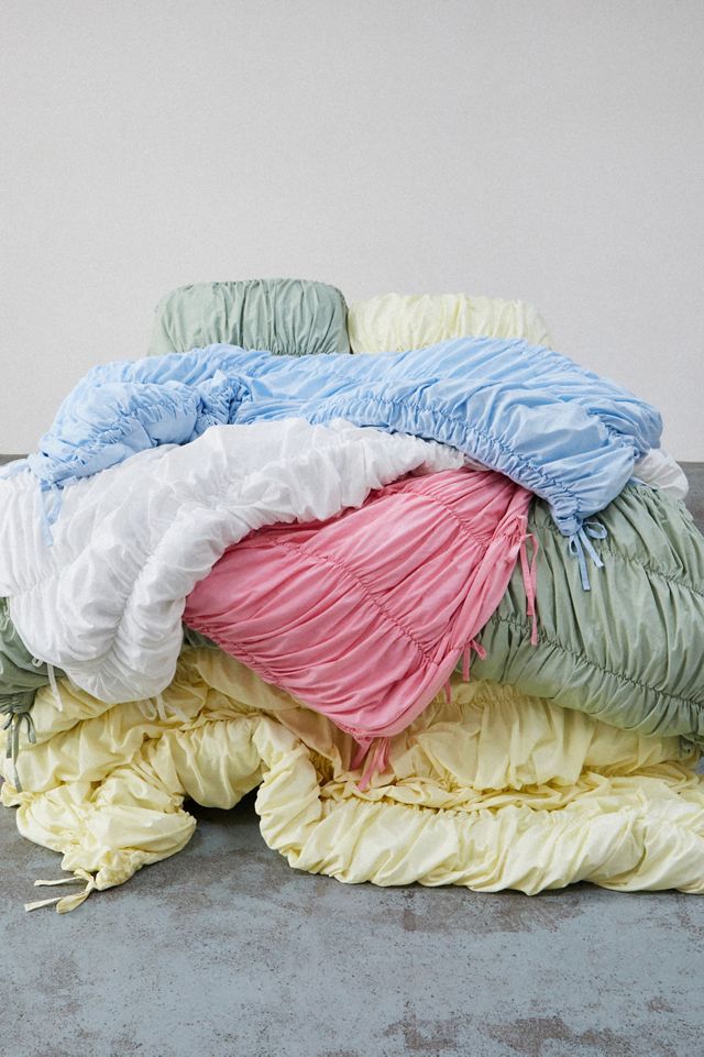 Buttermilk Cinched Duvet Set #5