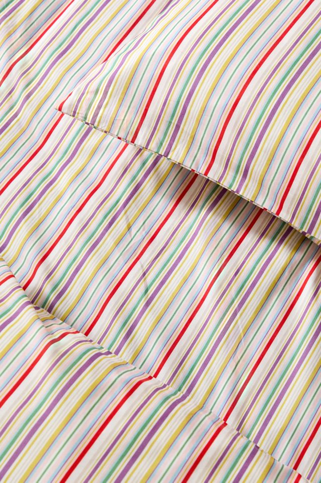 Rainbow Stripe Double Duvet Set #3