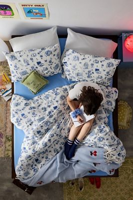 Delft Cat Duvet Set