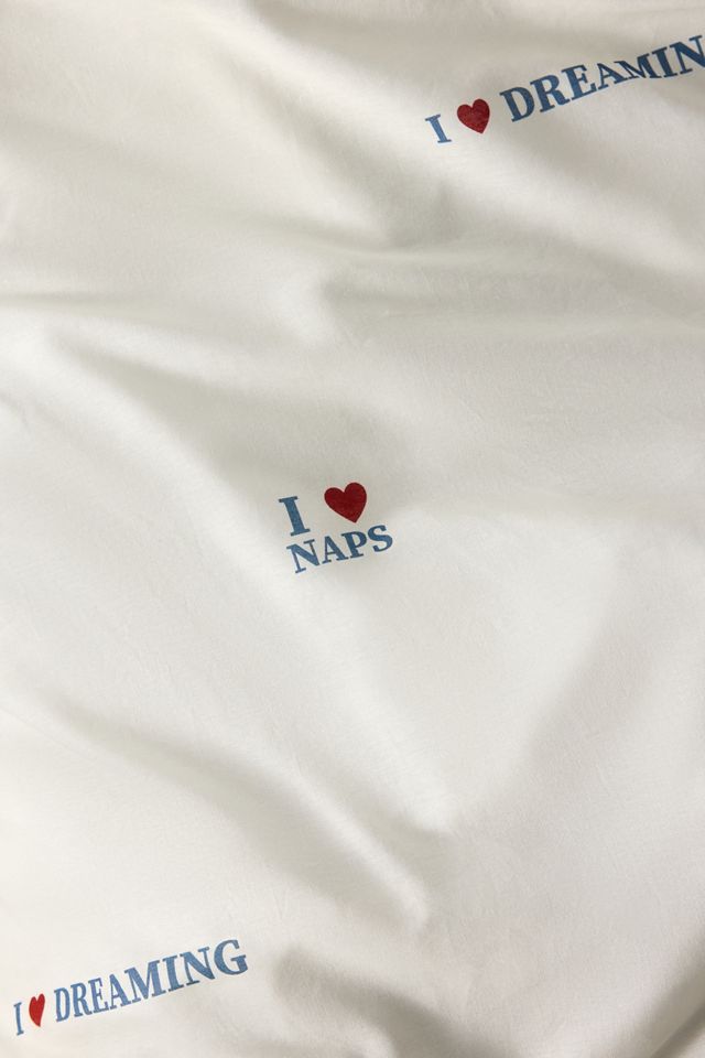 I Love Naps Duvet Set #4