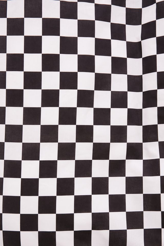 Checkered Duvet Cover Set #1