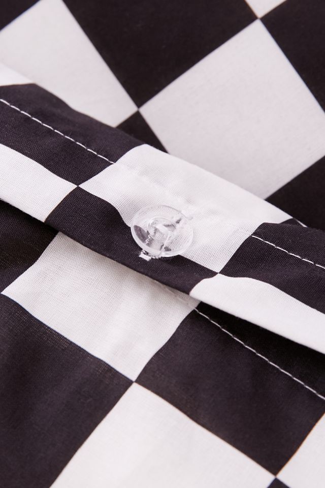 Checkered Duvet Cover Set #2