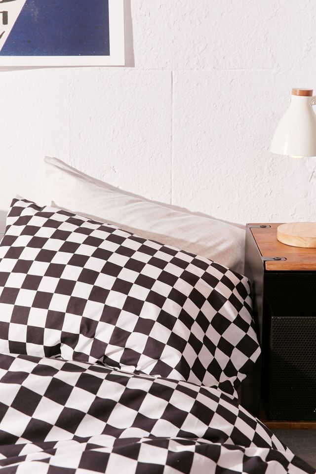Checkered Duvet Cover Set #5