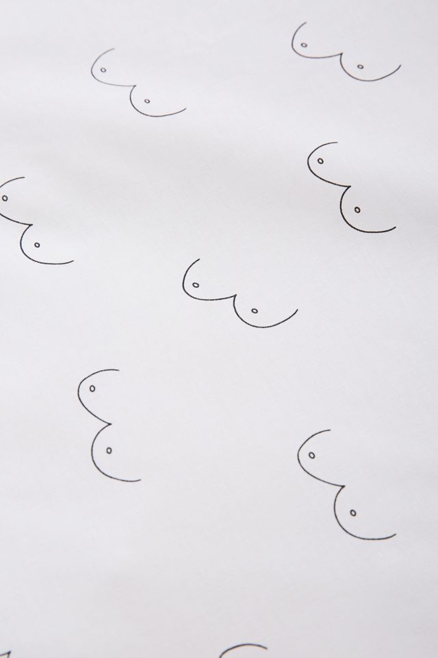 Boob Print Duvet Cover Set #2