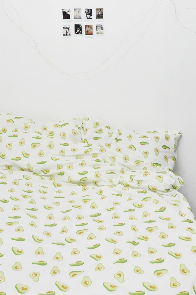 Avocado Print Duvet Cover Set