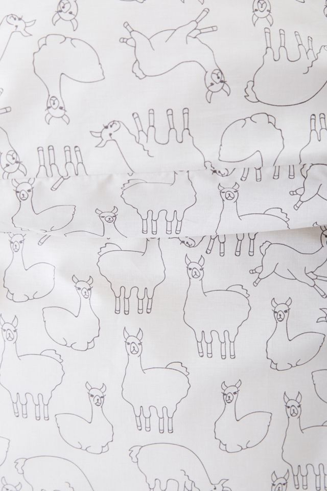 Set copripiumino Llama Sketch #3