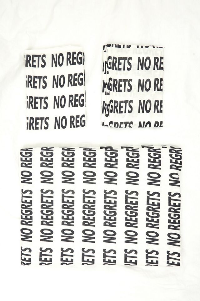 No Regrets Duvet Cover Set #2