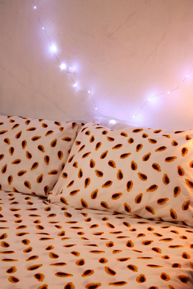 Papaya Print Duvet Cover Set #3