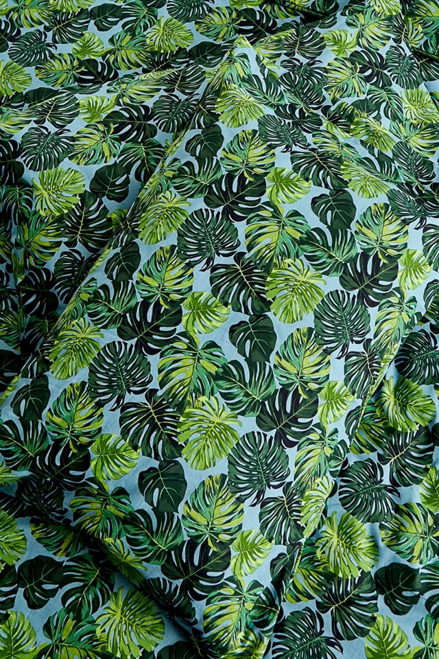 Tropical Foliage Duvet Cover Set #2