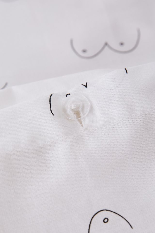 Boob Print Pillow Case Set #4
