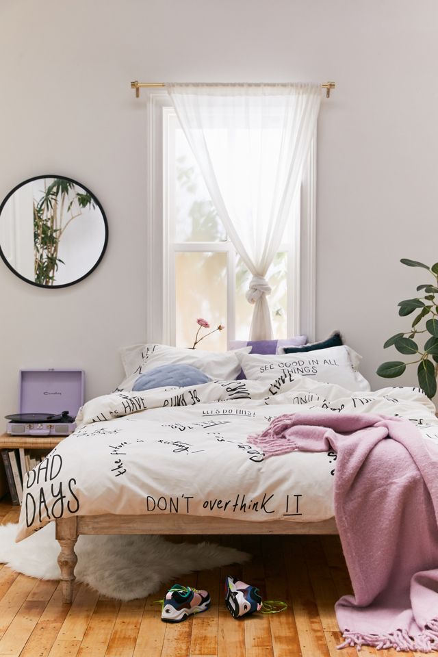 Positive Vibes Duvet Cover Set #1