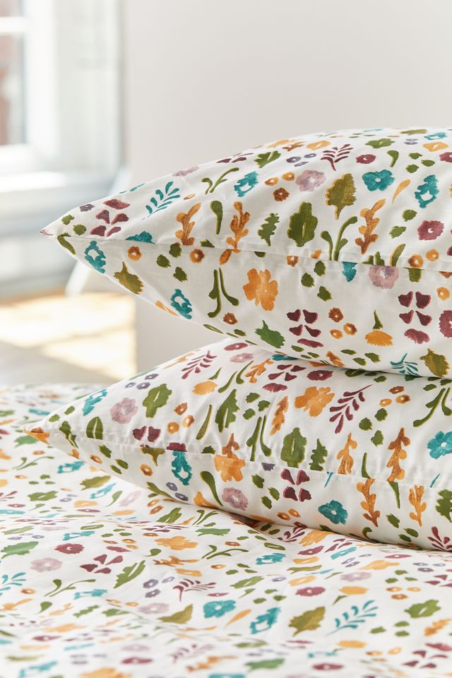 Housse de couette imprimé floral aquarelle #4
