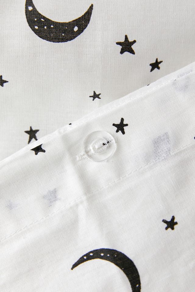 Ensemble de Couette Lune Noir et Blanc #5