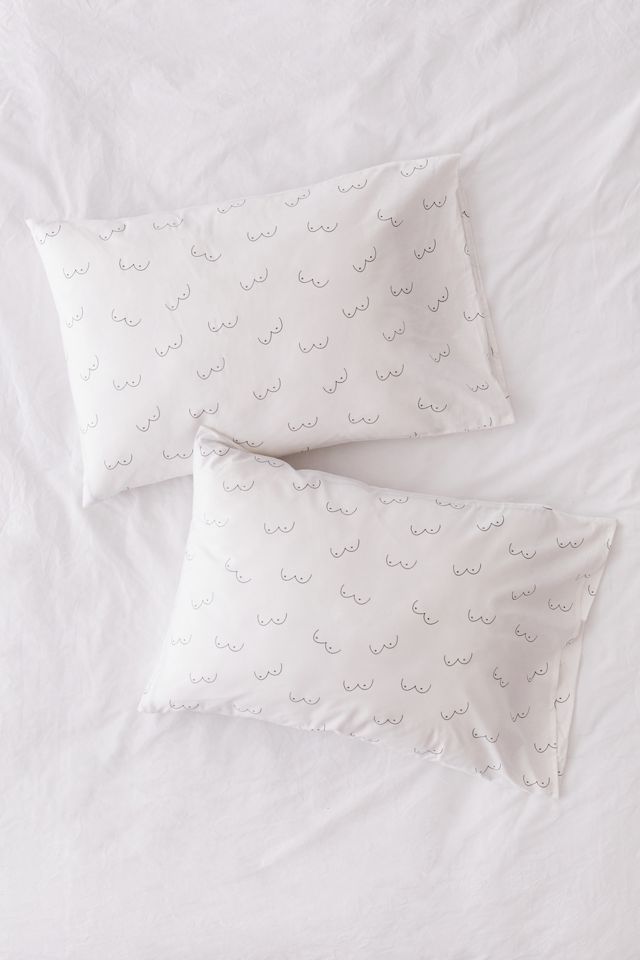 Housse de couette et taie d'oreiller imprimé Boob #2