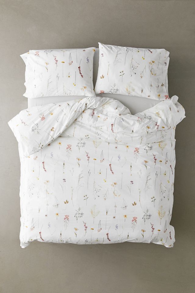 Florence Pressed Flowers Duvet Set  #2
