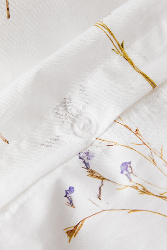 Florence Pressed Flowers Duvet Set  #4