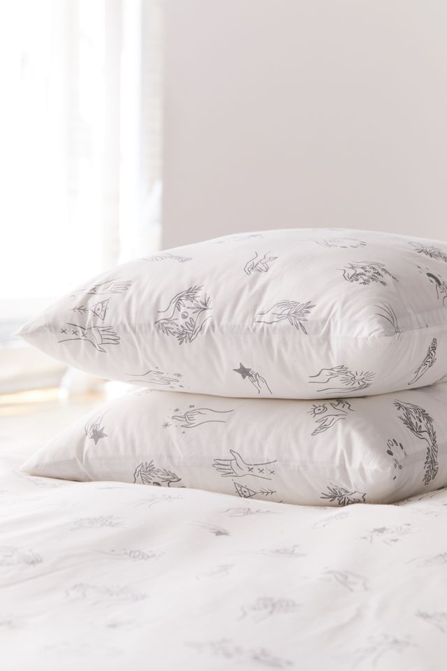 Cosmic Hands Duvet Cover Set With Reusable Fabric Bag #4