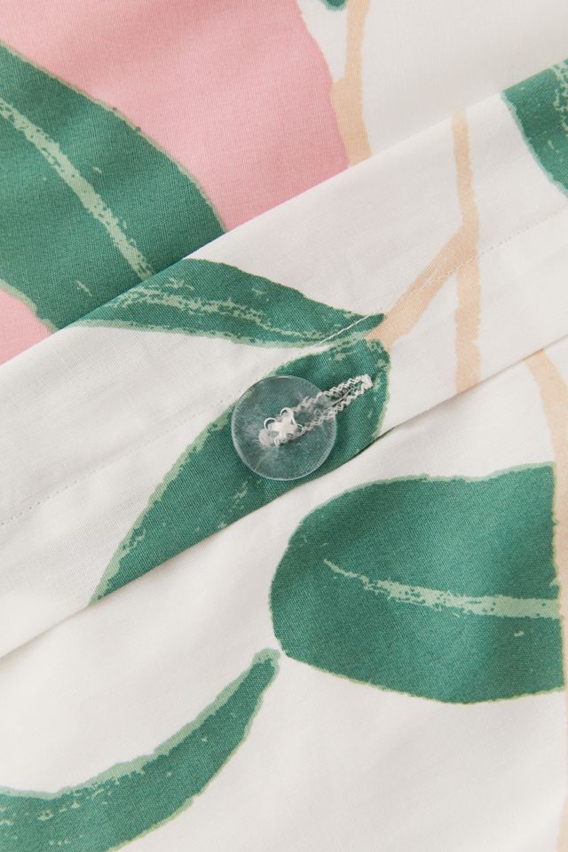 Large Peach Duvet Set #4
