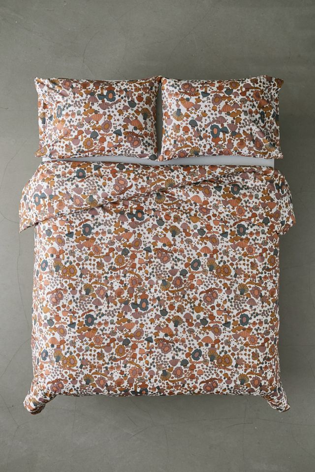 Floral Mushroom Duvet Set  #1
