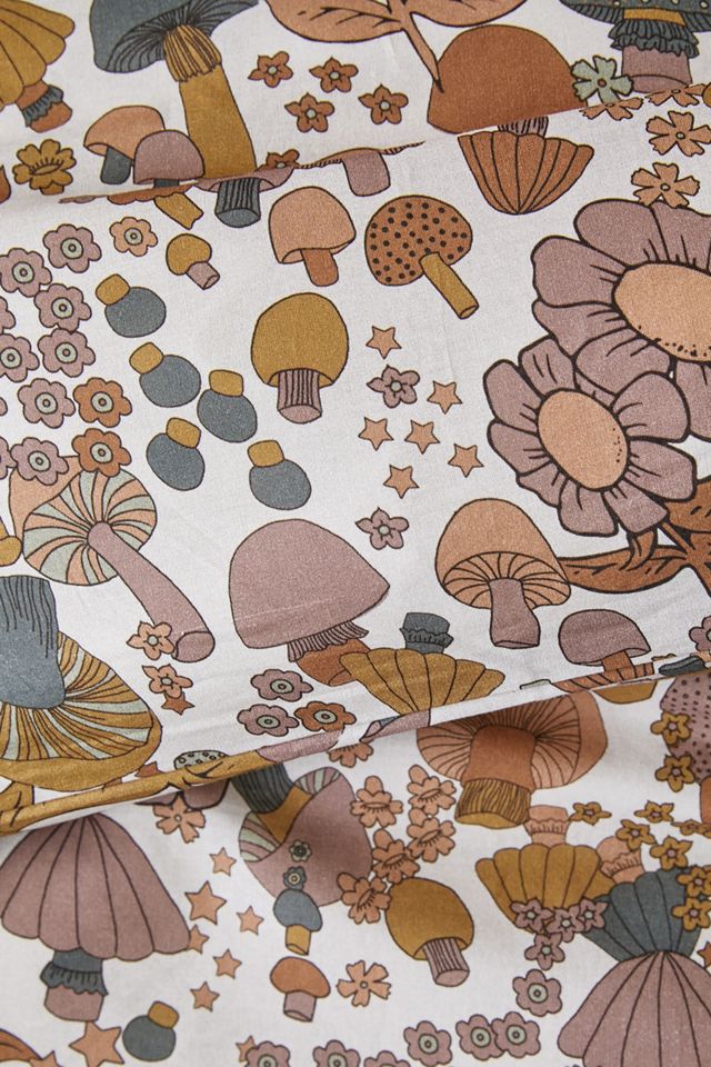 Floral Mushroom Duvet Set  #2