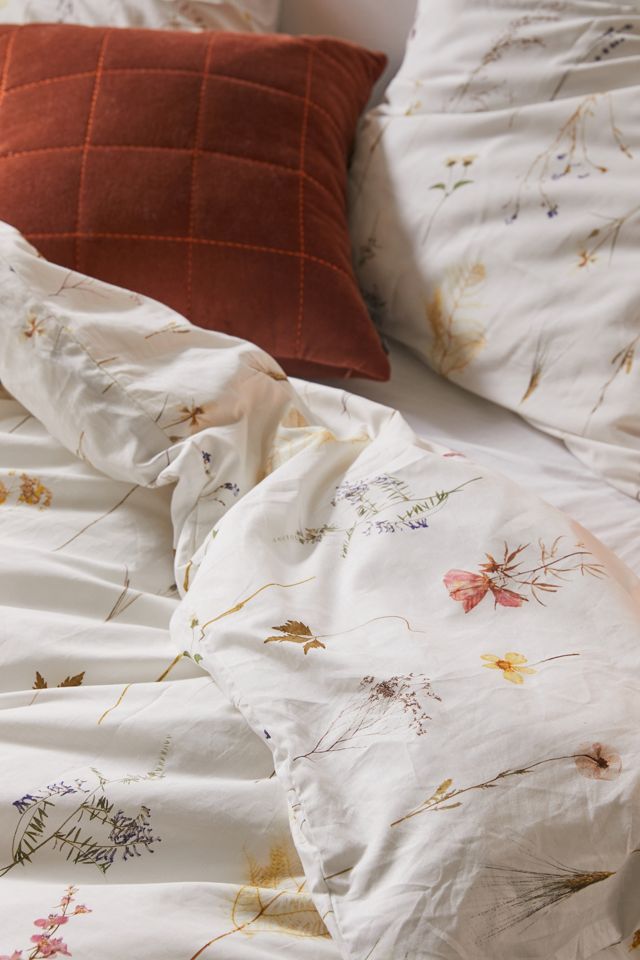 Florence - Housse de couette fleurie  avec sac à cordon de serrage réutilisable #1