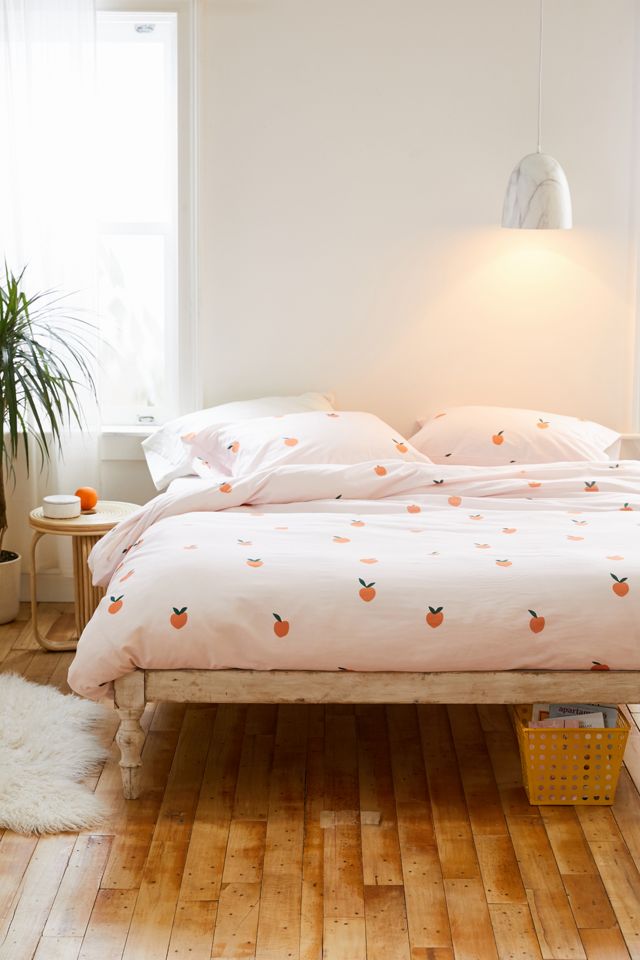 Pretty Peach Duvet Cover Set #1