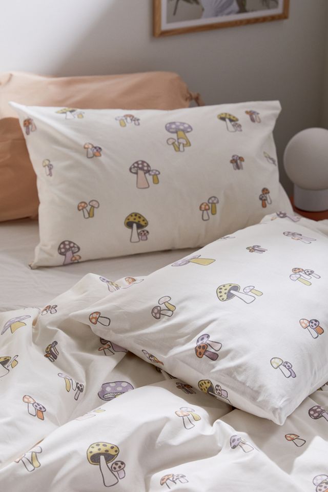 Mushroom Print Duvet Set #2