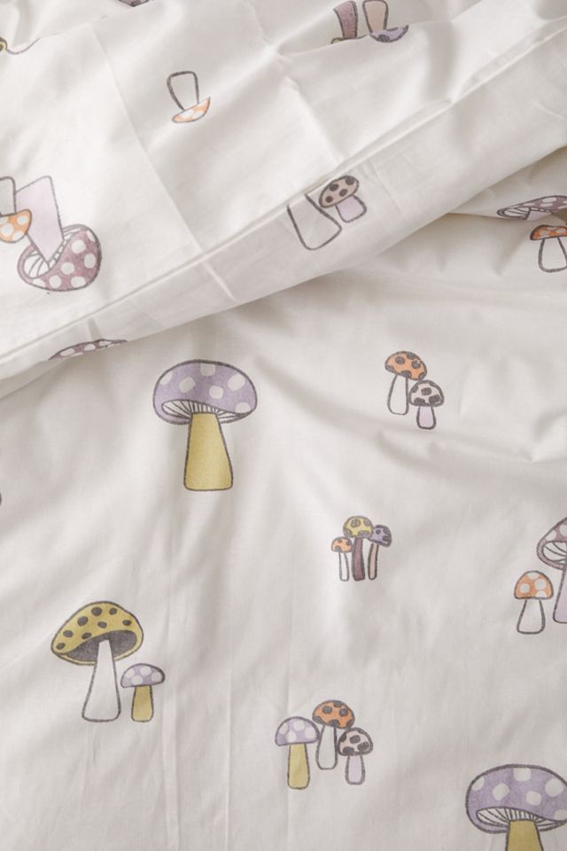 Mushroom Print Duvet Set #4