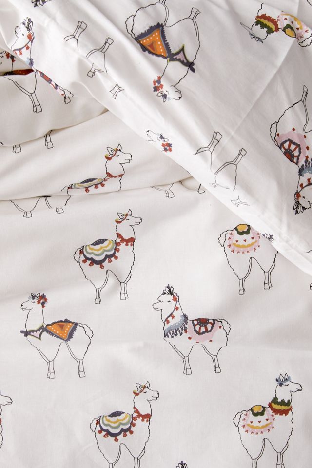 Alpaca Duvet Cover Set #4