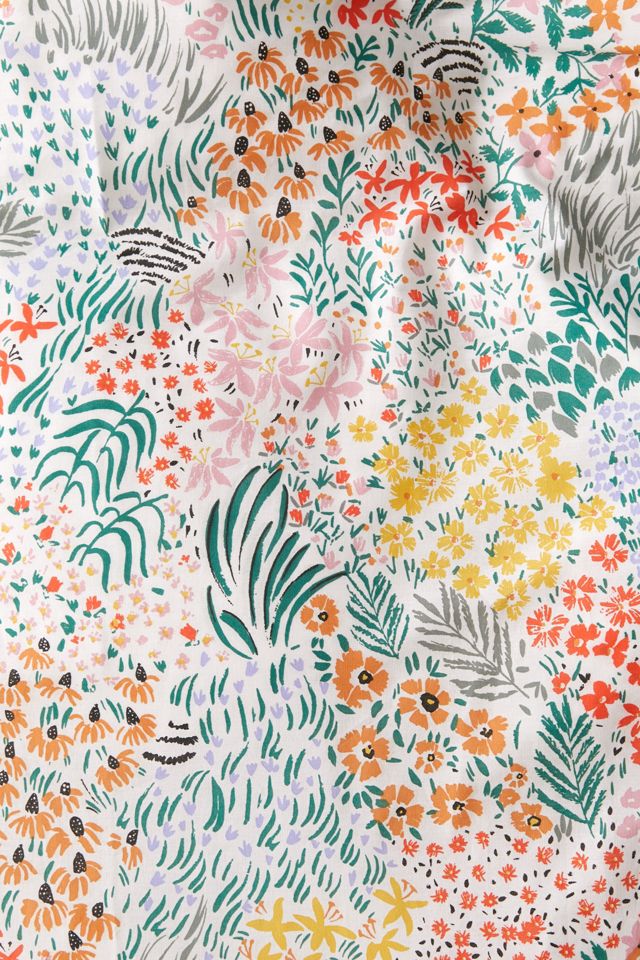 Geblümtes Bettwäsche-Set im Blumenwiesen-Look #2