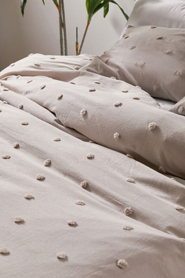 Layla Tufted Duvet Set With Reusable Fabric Bag #2