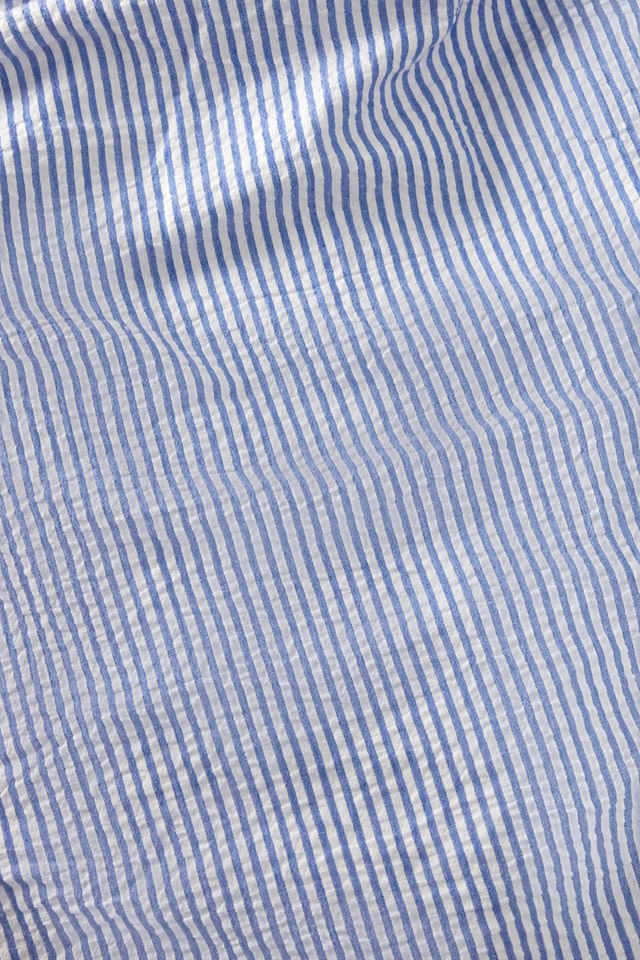 Ensemble de Couette Seersucker à Rayures Bleues #4