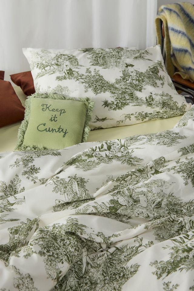 Froggy Toile Duvet Set #3