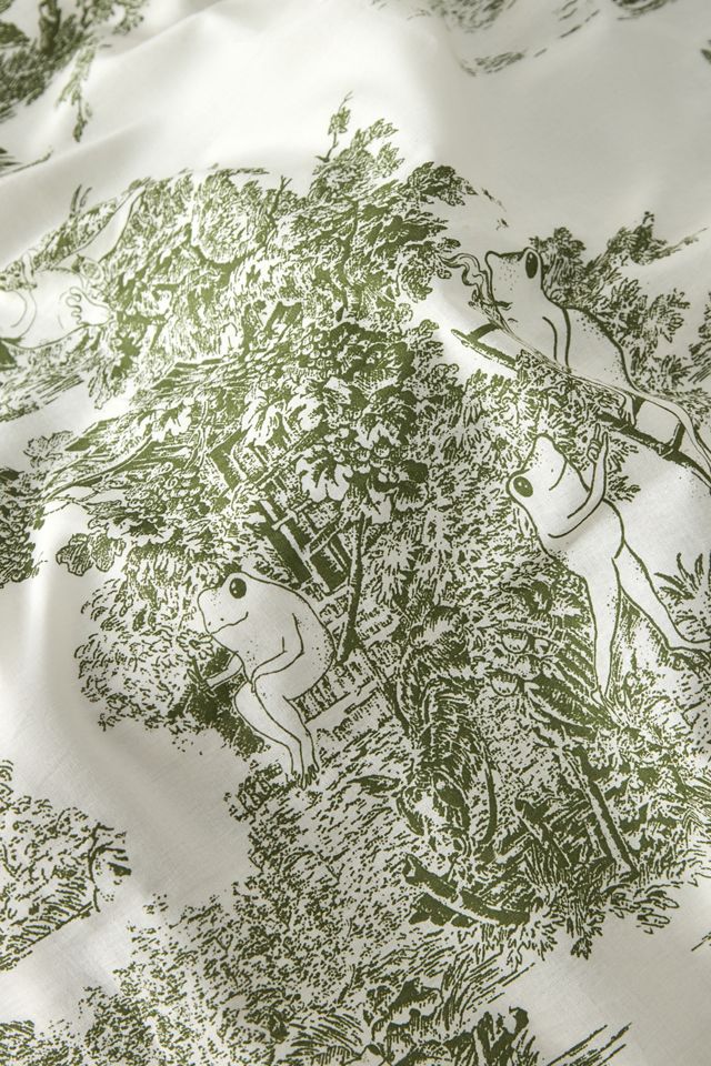Froggy Toile Duvet Set #4