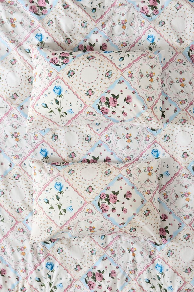 Vintage Scarf Duvet Set #1
